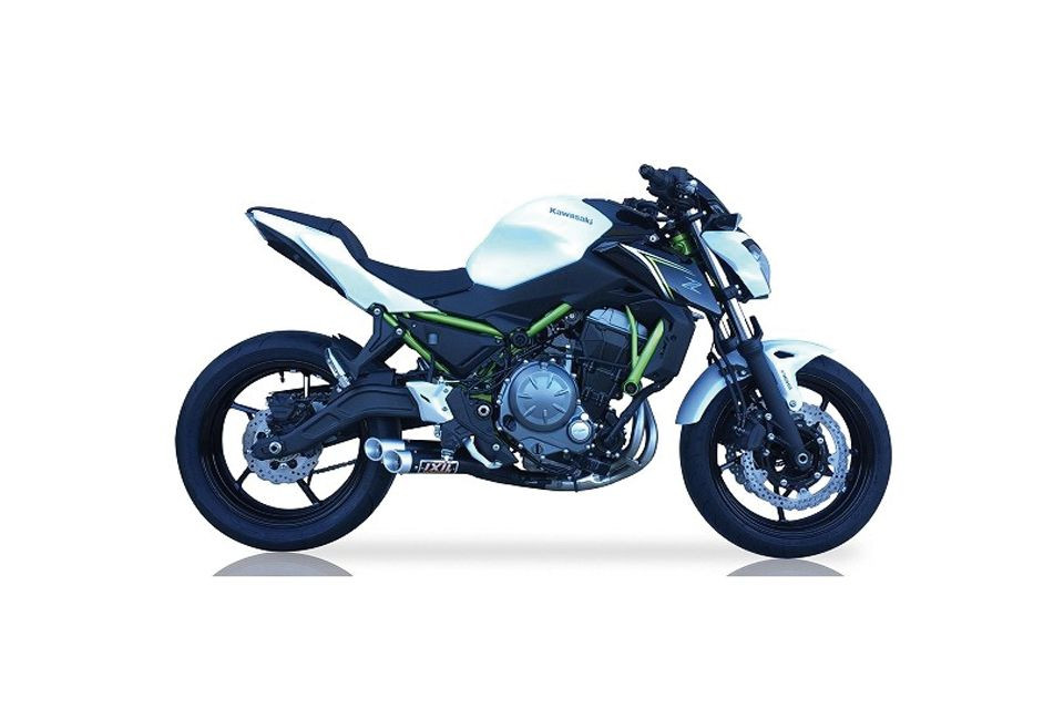 IXIL Hyperlow black XL Edelstahl Komplettanlage Kawasaki Z 650, 17- (Euro4) (Stück)