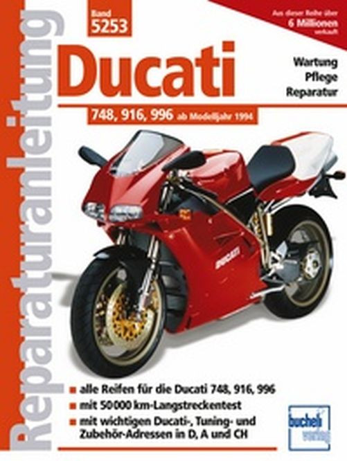 Motorbuch Bd. 5253 Rep.-Anleitung DUCATI 748/916/996 (Stück)