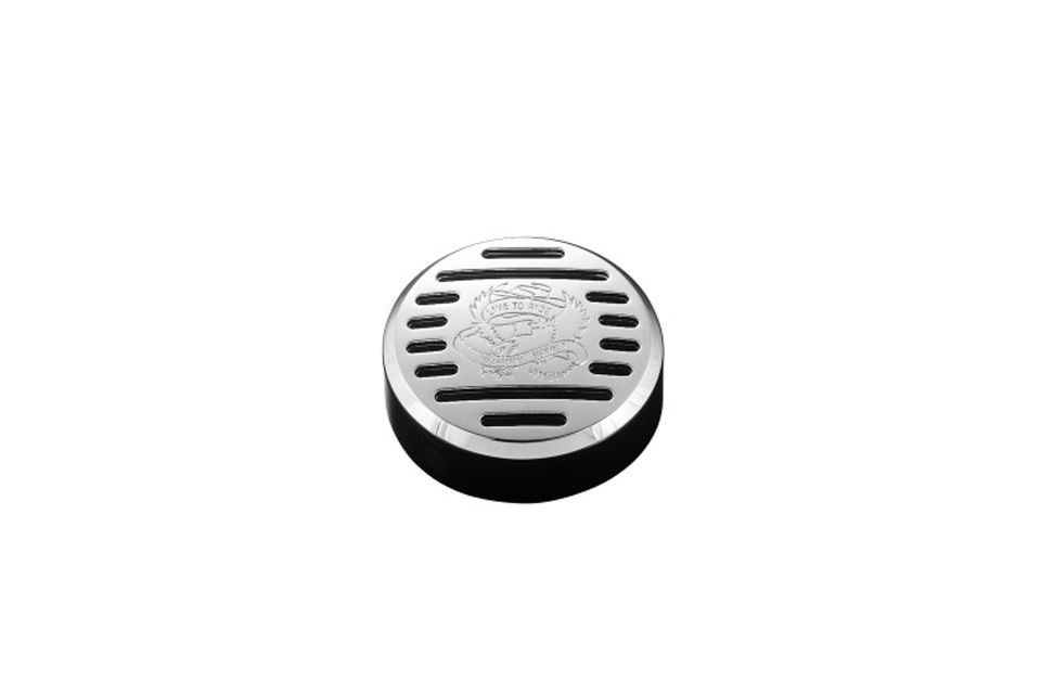 HIGHWAY HAWK Hupe 12V LIVE TO RIDE, chrom