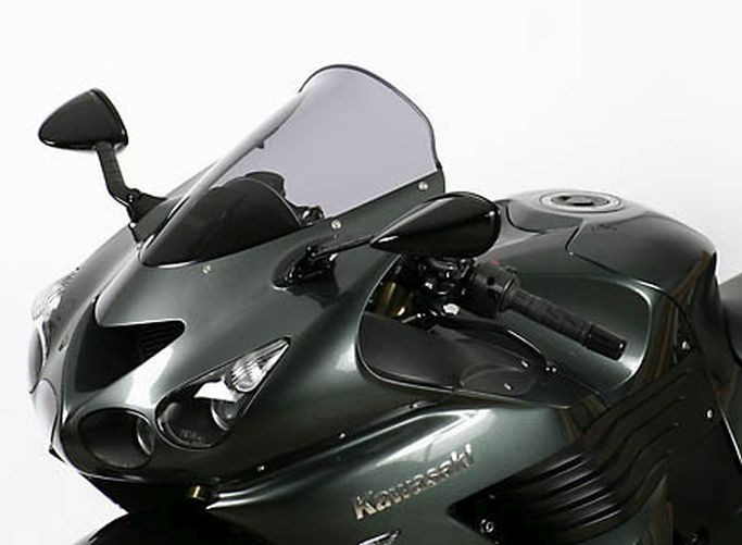 MRA-Spoilerscheibe, KAWASAKI ZZR 1400, 06-08, rauchgrau (Stück)