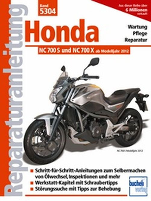 Motorbuch Bd. 5304 Reparatur-Anleitung Honda NC 700 S/X, 12- (Stück)