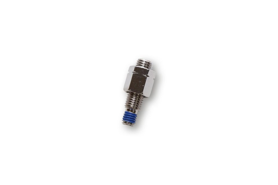 Spiegeladapter M10 Linksgewinde, verchromt, f. Stiele m. M8 (Stück)