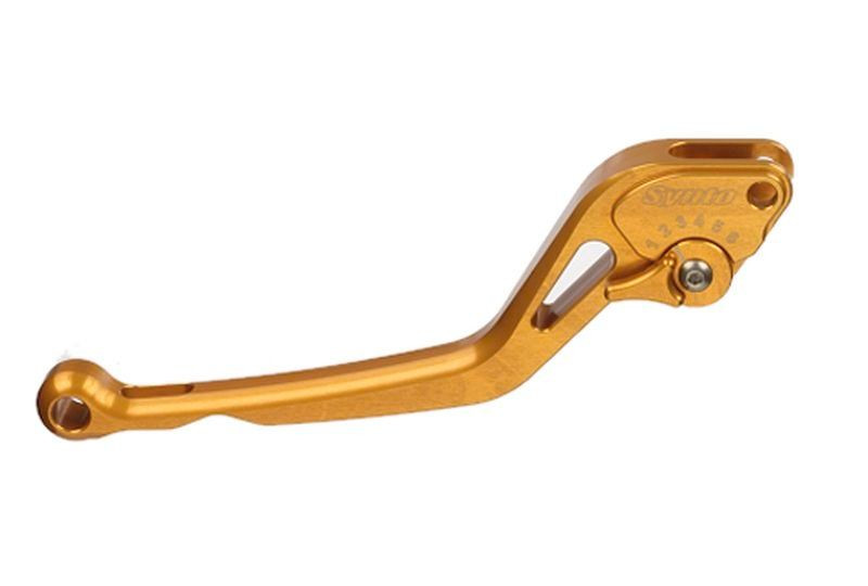 ABM Synto Kupplungshebel, gold/gold, lang, diverse Modelle Honda (Stück)