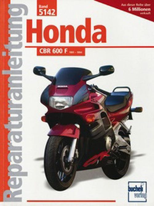 Motorbuch Bd. 5142 Reparatur-Anleitung Honda CBR 600 F, 91-94 (Stück)