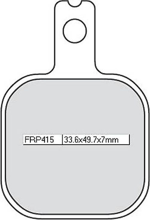 FERODO Bremsbelag FRP 415 Platinum (Satz)