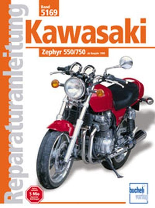 Motorbuch Bd. 5169 Reparatur-Anleitung KAWASAKI 550/750 Zephyr (ab 90) (Stück)