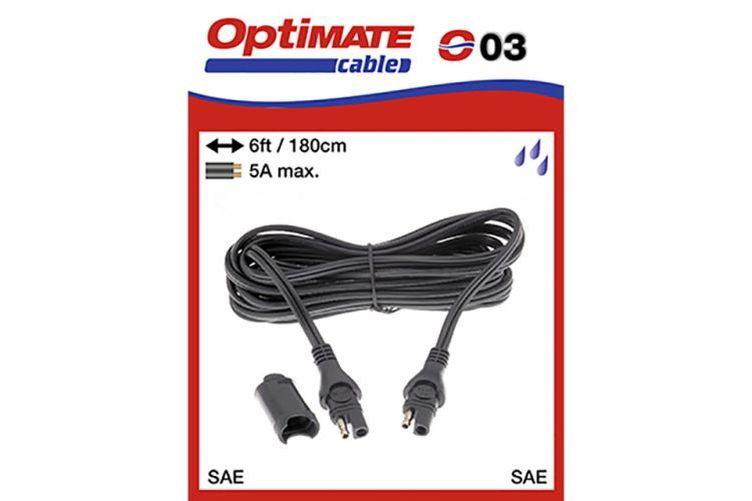 OPTIMATE Ladekabel Verlängerung SAE-Stecker (Stück)