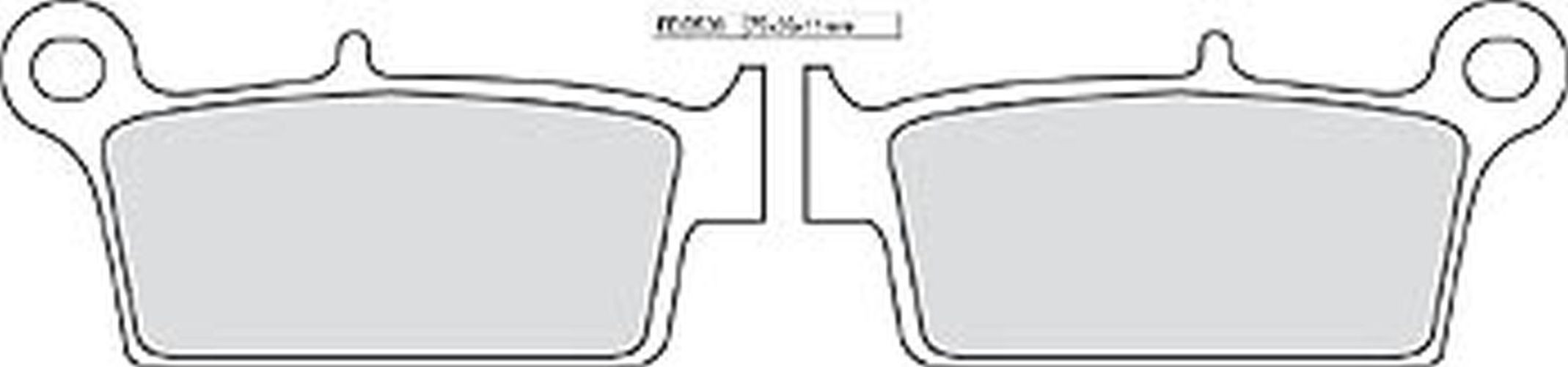 FERODO Bremsbelag FDB 539 Platinum (Satz)