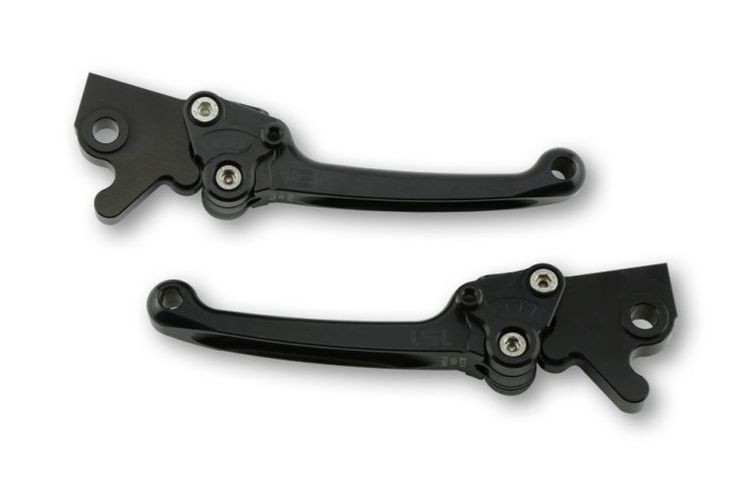 LSL Hebelset VESPA GTS 08-, schwarz (Paar)