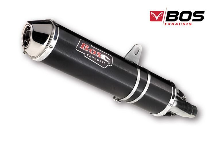 BOS Auspuff Carbon-Steel Honda VFR 800, 98-01 (Stück)