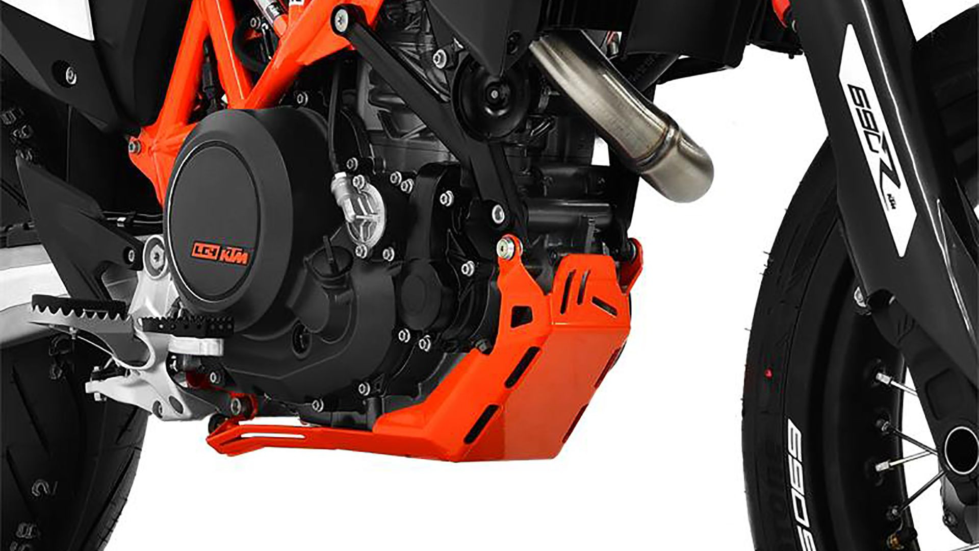ZIEGER Motorschutz KTM 690 SMC /R,  690 Enduro /R, orange