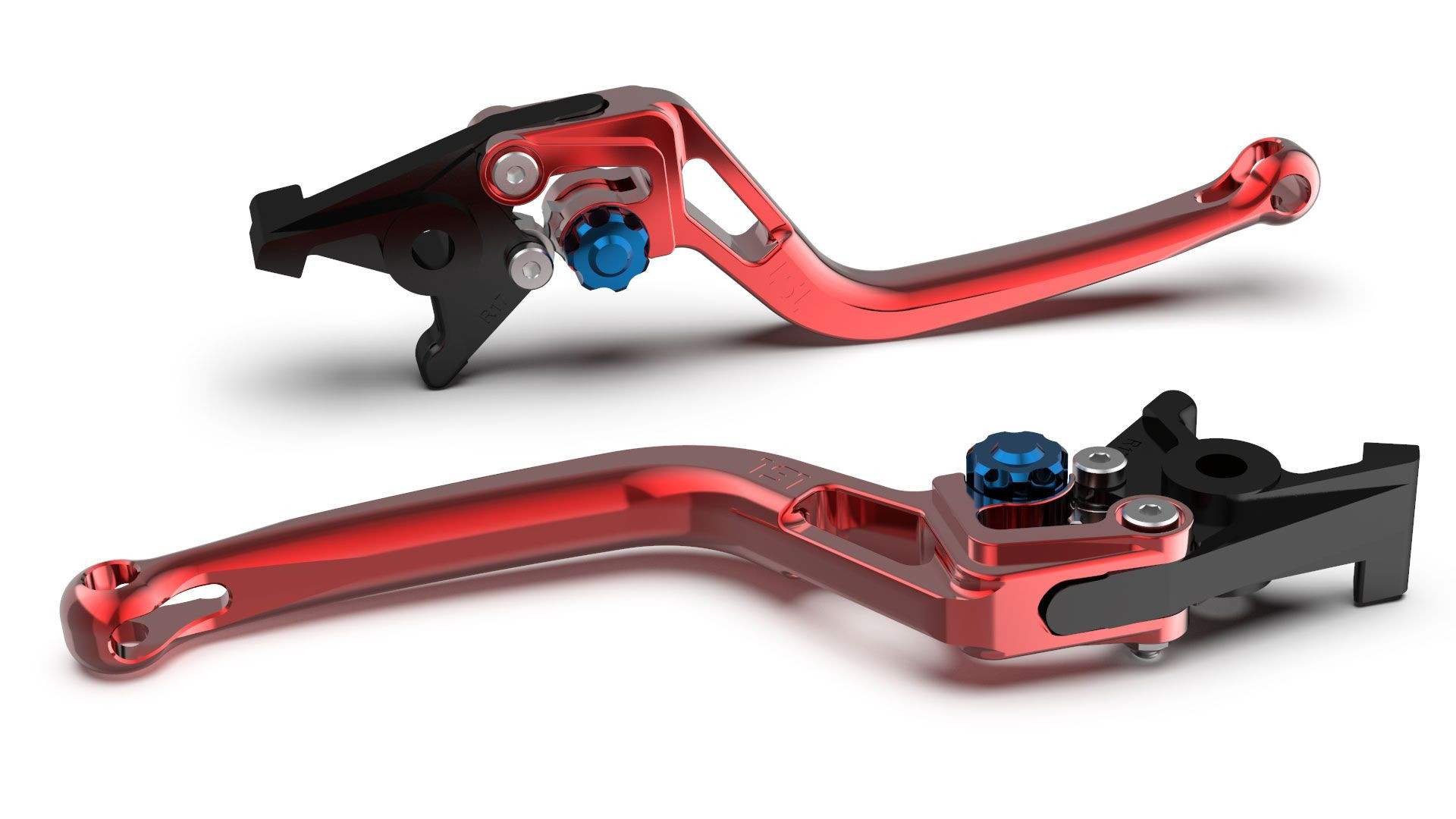 LSL Bremshebel BOW R34R, rot/blau (Stück)