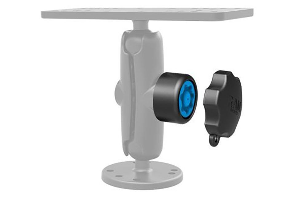 RAM Mounts Pin-Lock Sicherung und Adapter (7-Pin) - für B-Kugel Verbindungsarme (Stück)