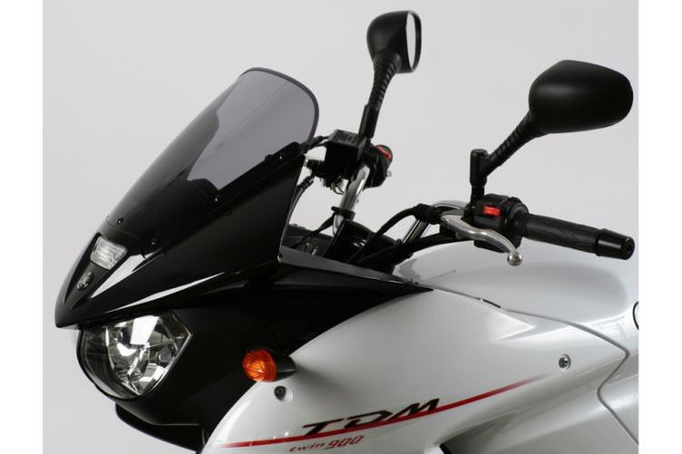 MRA Verkleidungsscheibe, Yamaha TDM 900 2002-, schwarz, Originalform (Stück)