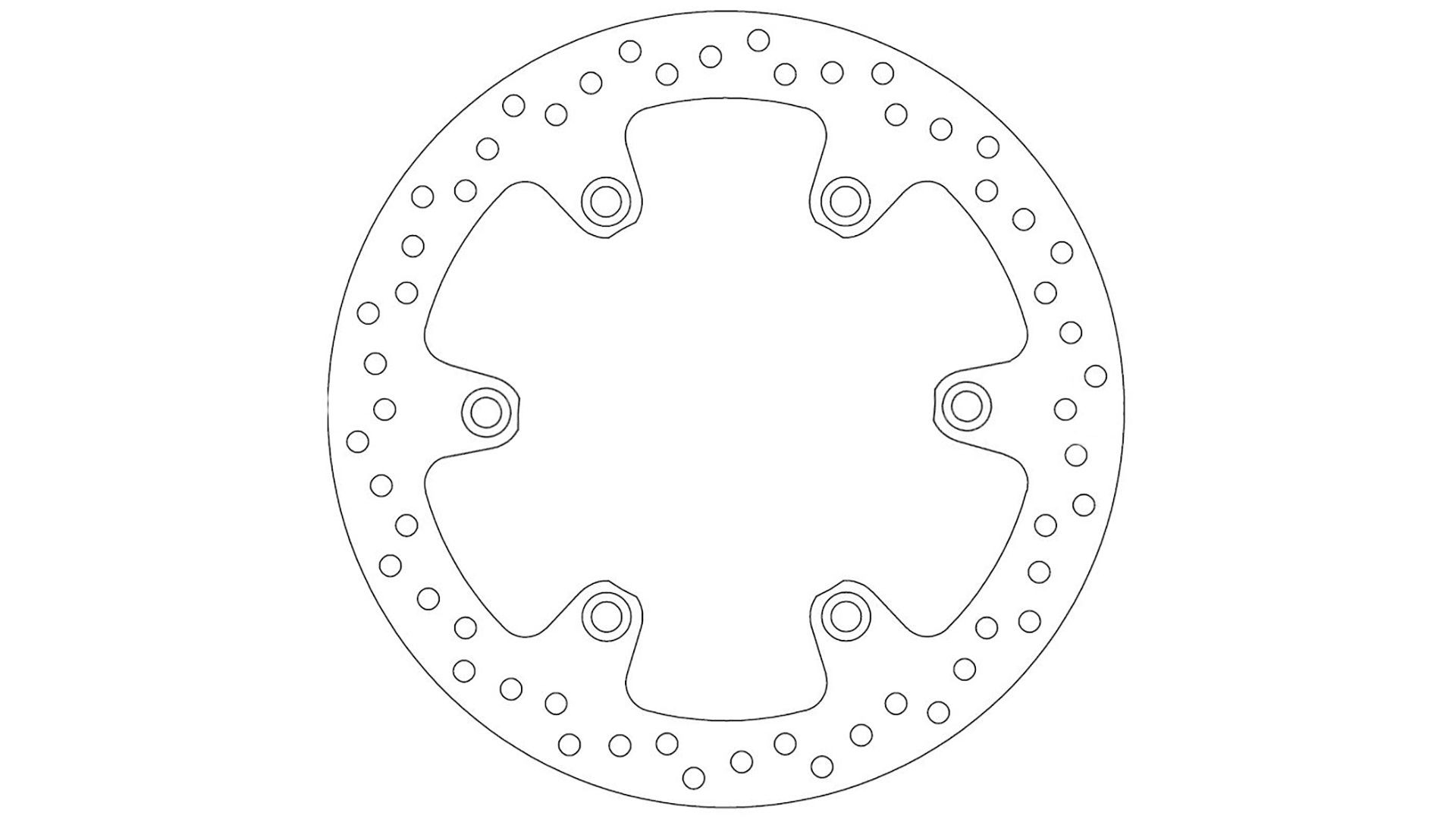 FERODO Bremsscheibe FMD0163R