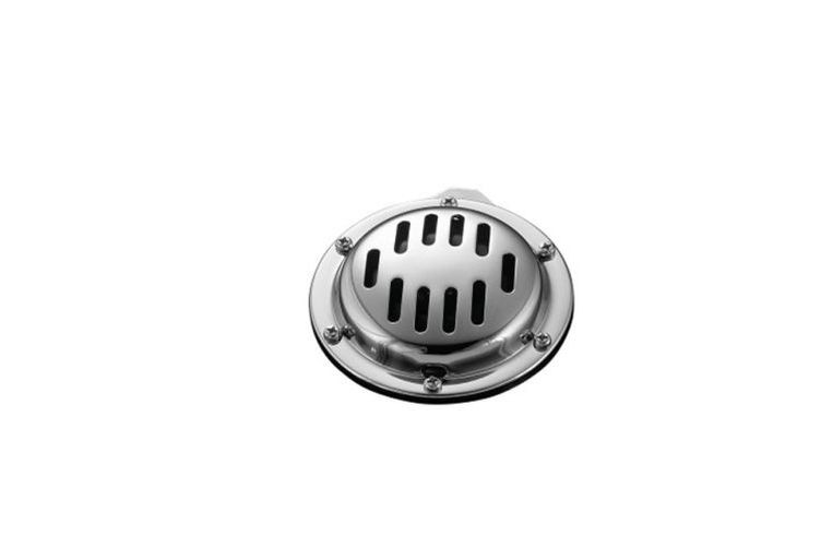 HIGHWAY HAWK HORN 12V CHROME UNIVERSAL (Stück)