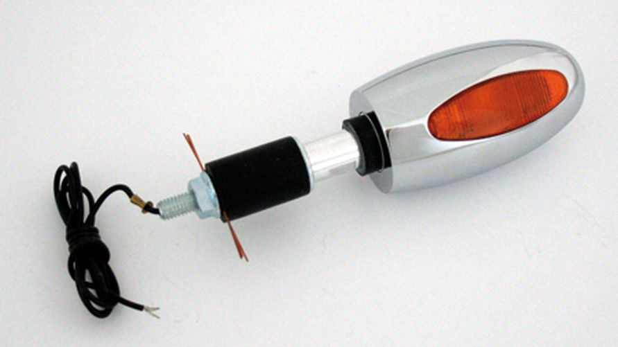 Kellermann Lenkerendenblinker BL 1000 Messing verchromt hochglänzend (Stück)