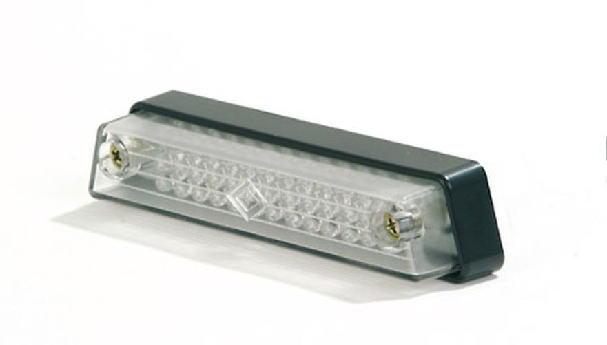 SHIN YO LED-Nebelschlussleuchte mit langem Anschlusskabel, Glas transparent (Stück)