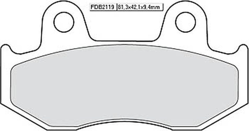 FERODO Bremsbelag FDB 2119 Platinum (Satz)