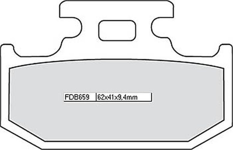 FERODO Sinterbelag FDB 659 SG (Satz)