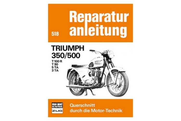 Motorbuch Bd. 518 Rep.-Anleitung TRIUMPH Bonneville 350/500 (Stück)