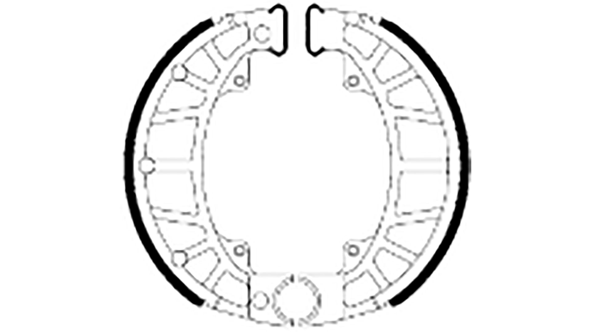 FERODO Bremsbacken FSB 938 A (Satz)