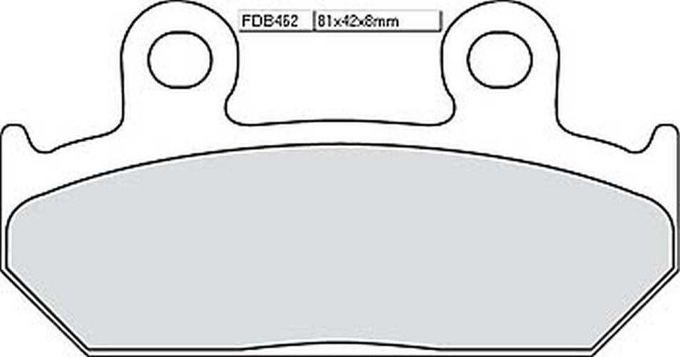 FERODO Sinterbelag FDB 462 ST (Satz)
