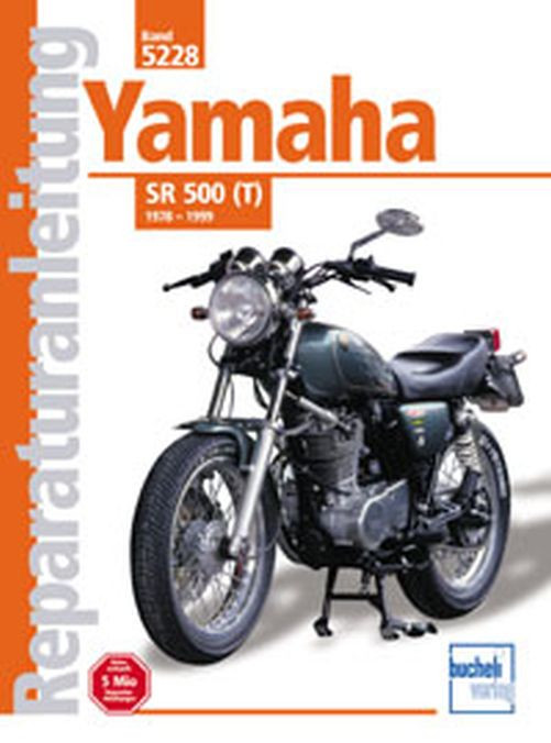 Motorbuch Bd. 5228 Reparatur-Anleitung YAMAHA SR 500 T (1984-99) (Stück)