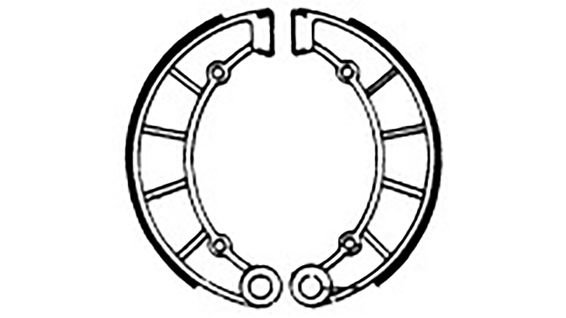 FERODO Bremsbacken FSB 795 (Satz)