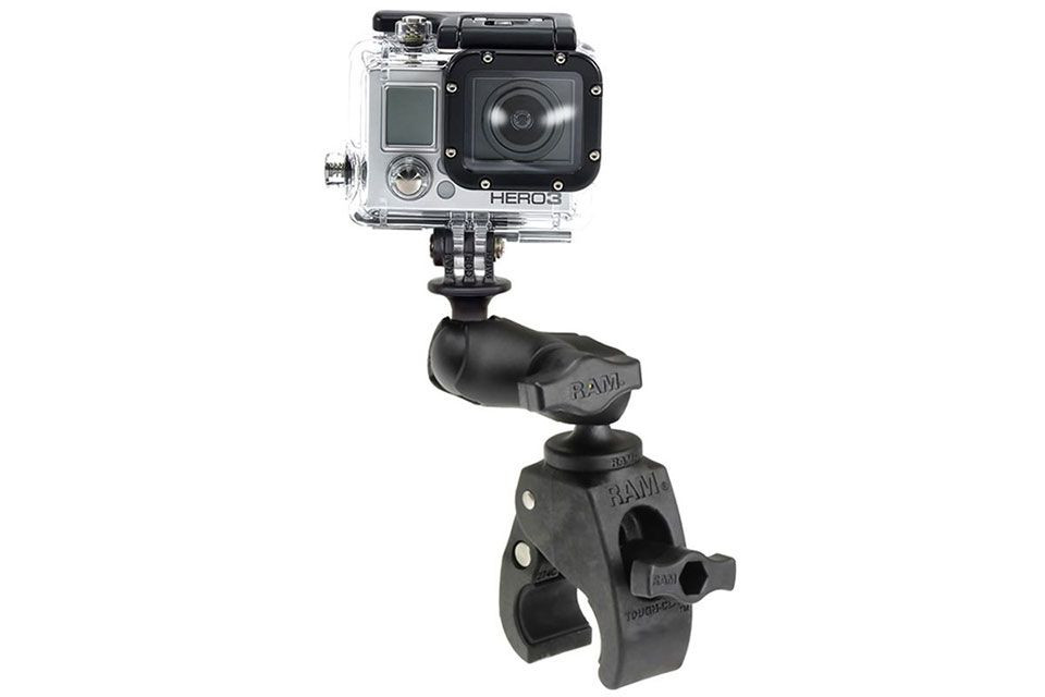 RAM Mounts GoPro Tough-Claw Kamerahalterung (kurz) - mit Tough-Claw (klein), B-Kugel (1 Zoll) (Stück)