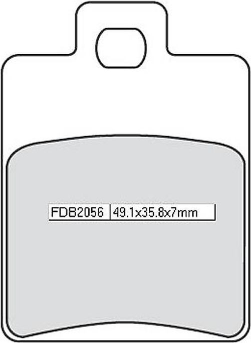 FERODO Bremsbelag FDB 2056 AG (Satz)