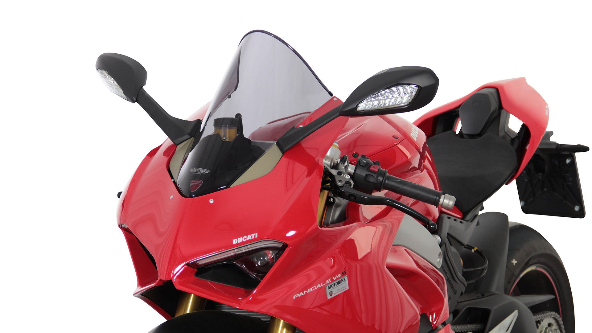 MRA Racingscheibe R, PANIGALE V4 /R /S, 2018-, rauchgrau (Stück)