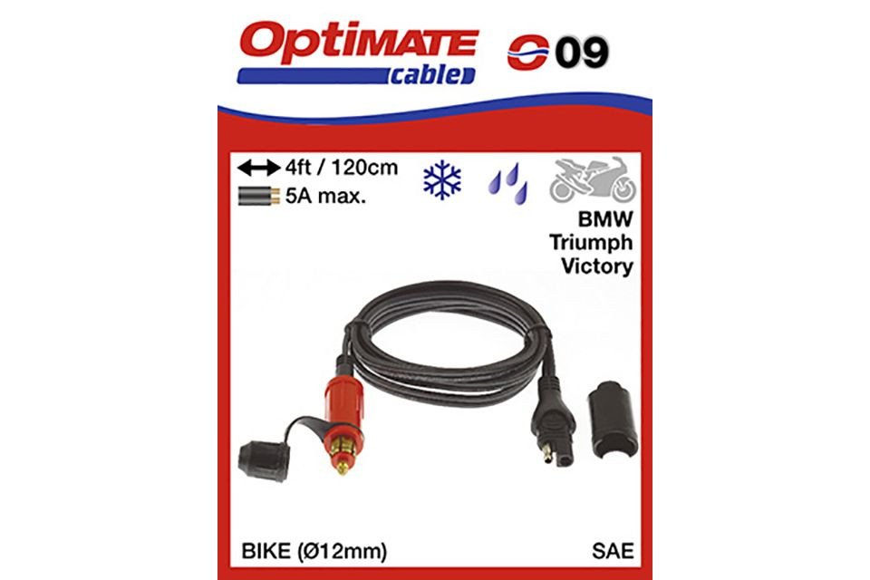 OPTIMATE DIN-Anschlusstecker mit 1,2m Kabel auf SAE-Stecker (Stück)