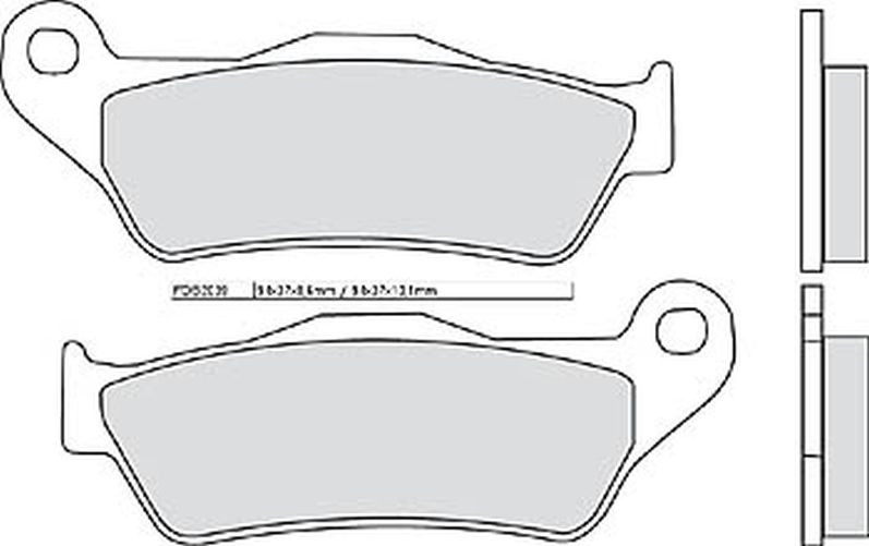 FERODO Eco-Friction Bremsbelag (Satz)