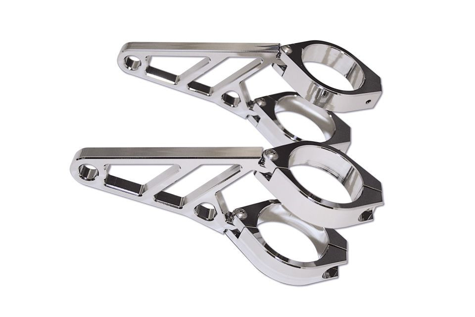 HIGHSIDER CNC Lampenhalter Set für 42-43 mm (Set)