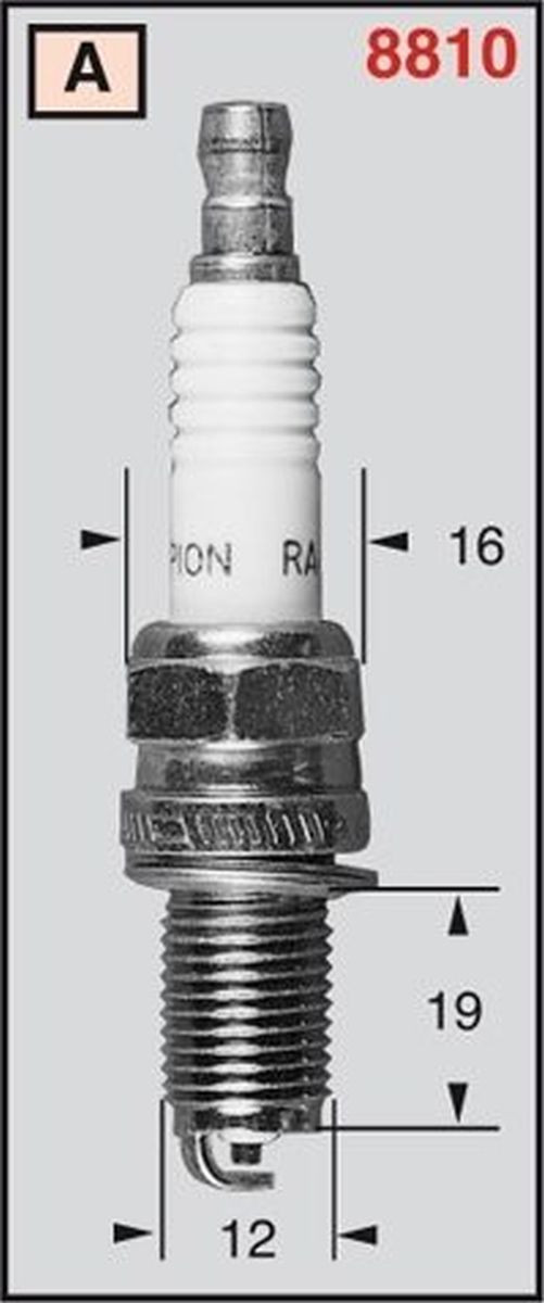 CHAMPION Zündkerze CHAMPION RA59GC (Stück)