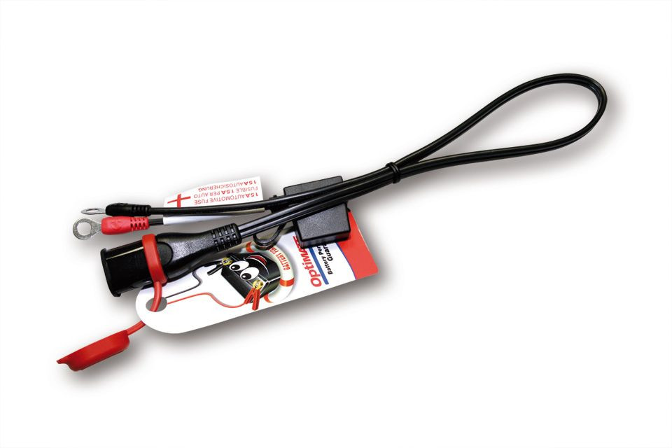 OPTIMATE Wasserdichtes Ösenkabel SAE-Stecker, M6, 5A max. (Stück)