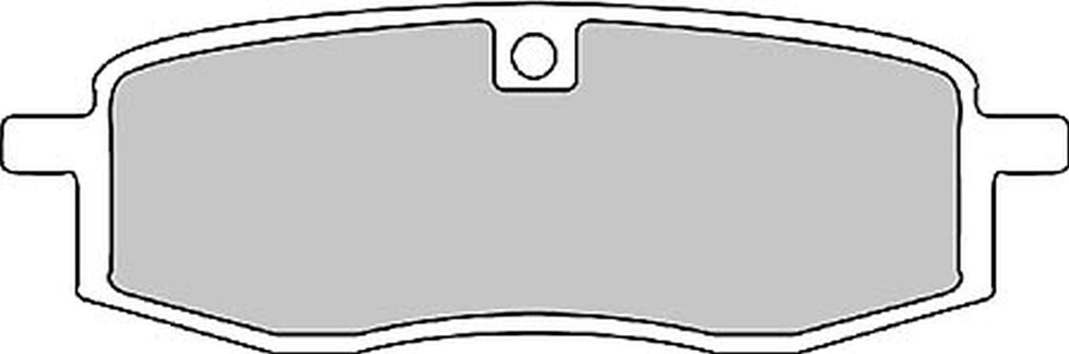 FERODO Sinterbelag FDB 411 SG (Satz)