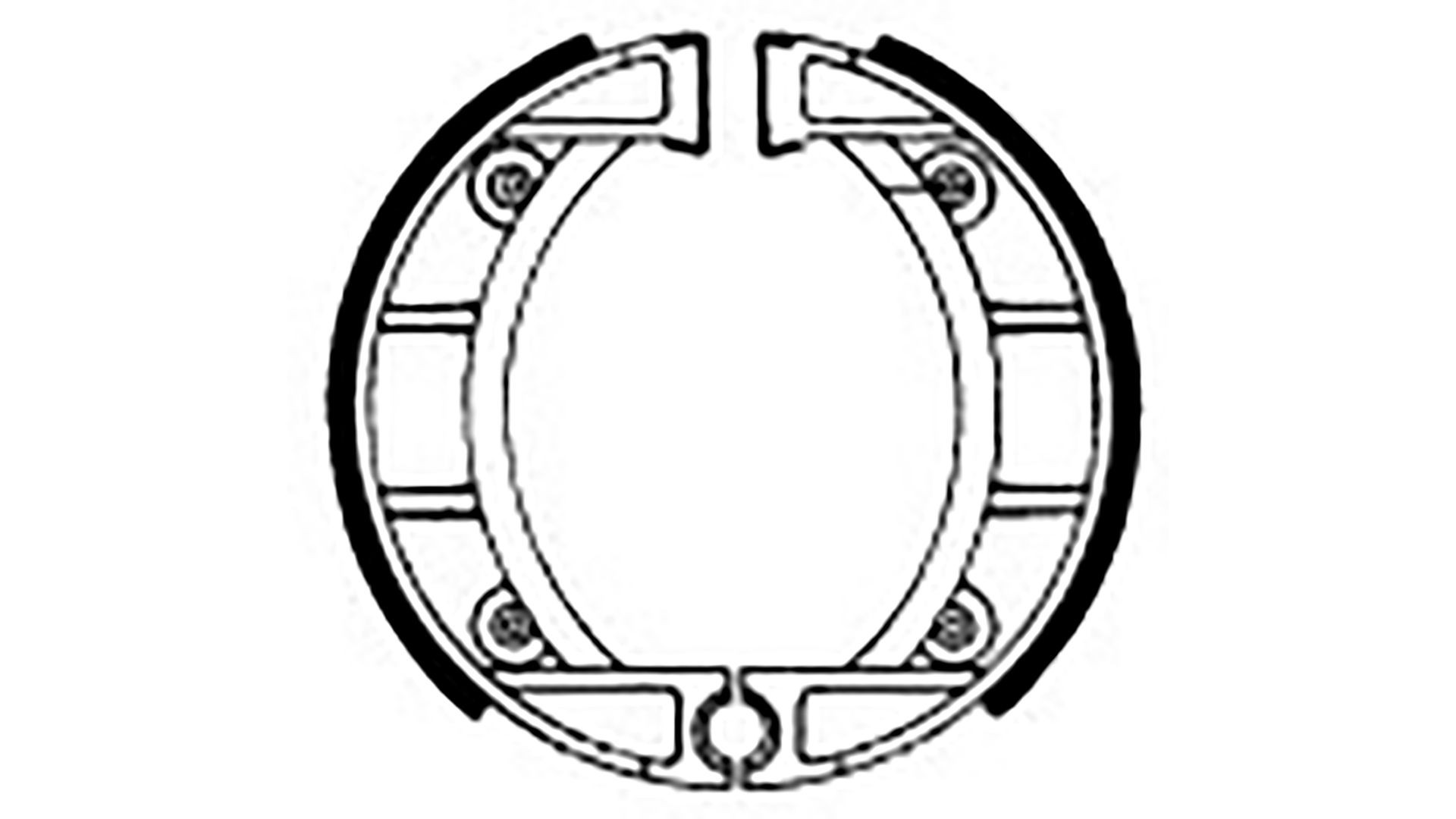 FERODO Bremsbacken FSB 907 (Satz)