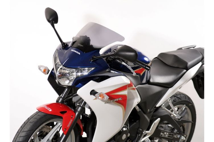 MRA Verkleidungsscheibe, Honda CBR 250 R / CBR 300 R, rauchgrau, Originalform (Stück)
