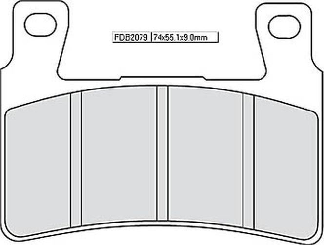 FERODO Sinterbelag FDB 2079 ST (Satz)