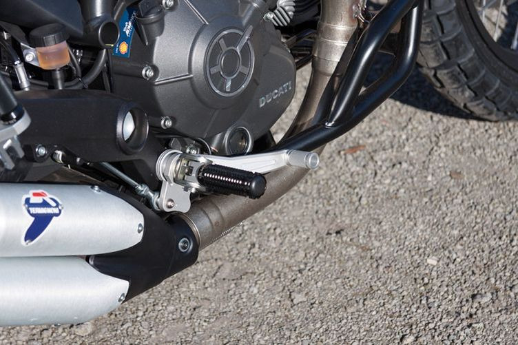 LSL Extreme Rasten Ducati Scrambler, schwarz (Paar)