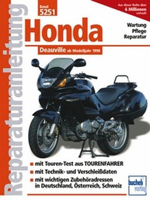 Motorbuch Bd. 5251 Reparatur-Anleitung HONDA NTV 650 Deauville, 98- (Stück)