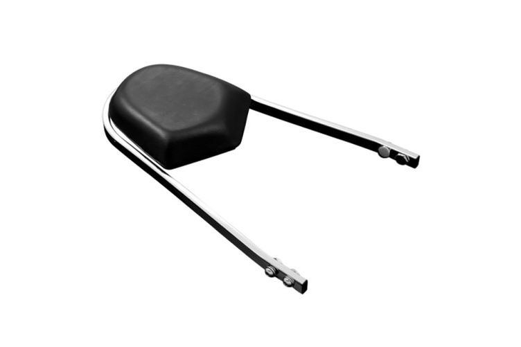 HIGHWAY HAWK Sissy Bar Wide Model komplett, Indian chrom (Stück)