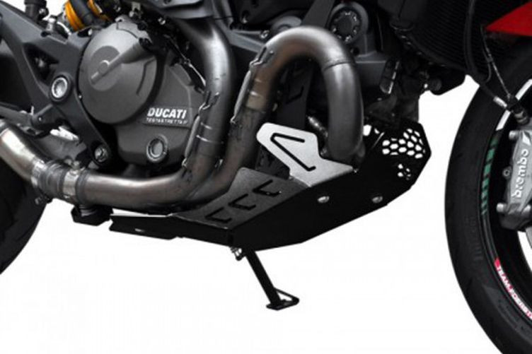 IBEX Motorschutz Ducati Monster 821 Bj.14- Schwarz (Stück)