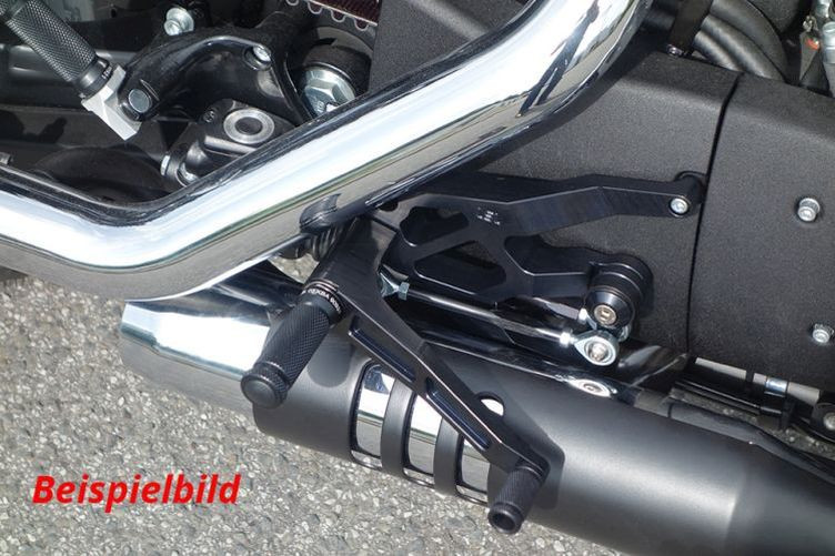 LSL Rastenanlage Harley Davidson 17-, schwarz (Stück)