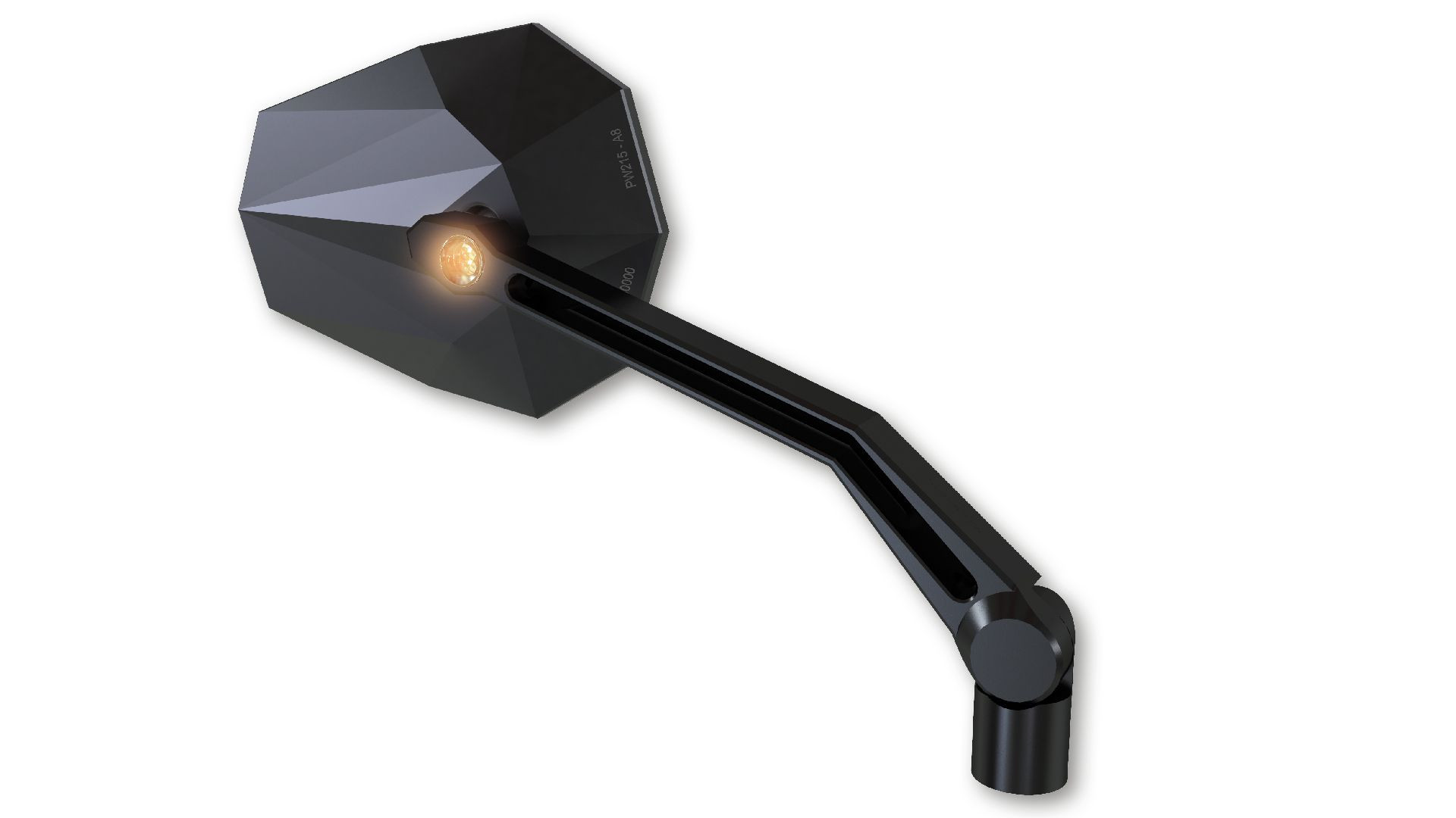 HIGHSIDER Spiegel STEALTH -X2 mit LED Blinker