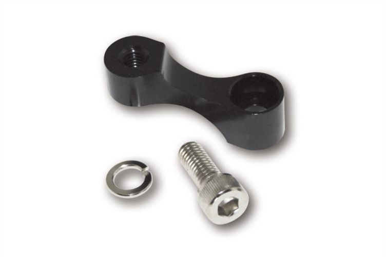 SHIN YO Spiegelverlängerung, schwarz, M8 x 1.25 mm Rechtsgewinde (Paar)