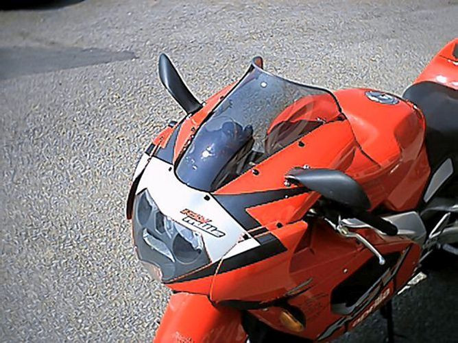 MRA-Spoilerscheibe, APRILIA RSV Mille 01-03, rauchgrau (Stück)
