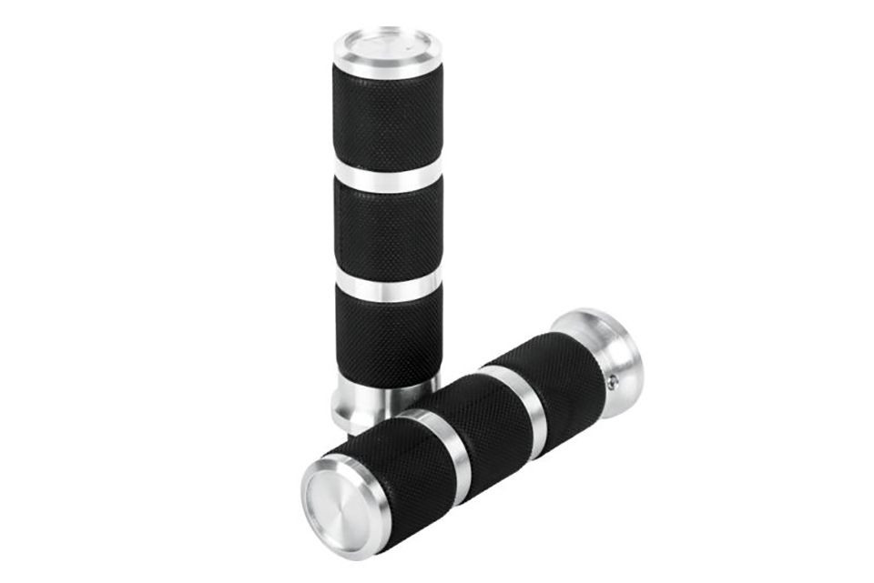 Highway Hawk Griffe für 25 mm (1 Zoll) Lenker chrom (Satz)